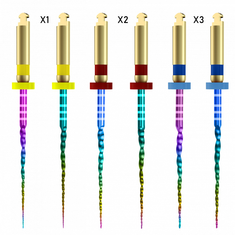 DENCO Super Files II 31mm Chameleón, kompatibilné s Protaper Next