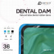 DENCO Dental Dam, 13x13cm